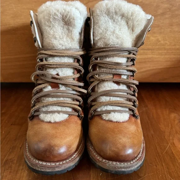 FREEBIRD Norway: Tan Leather Ankle Boots - Picture 3 of 6